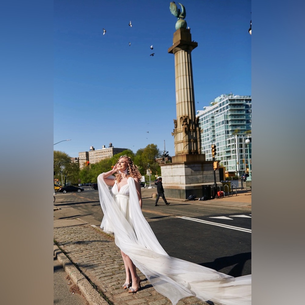 Simple wedding dress,Classic wedding dress,Wedding dress for mother and daughter - Picture 8 of 17